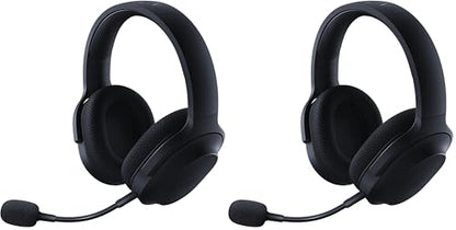 Razer Barracuda X Wireless Gaming & Mobile Headset (PC,PlayStation,Switch 2,Android,iOS): 2.4GHz Wireless + Bluetooth - Lightweight - 40mm Drivers - Detachable Mic - 50 Hr Battery - Black,(Pack of 2) - color: Classic Black, size: Standard (Pack of 2), sty