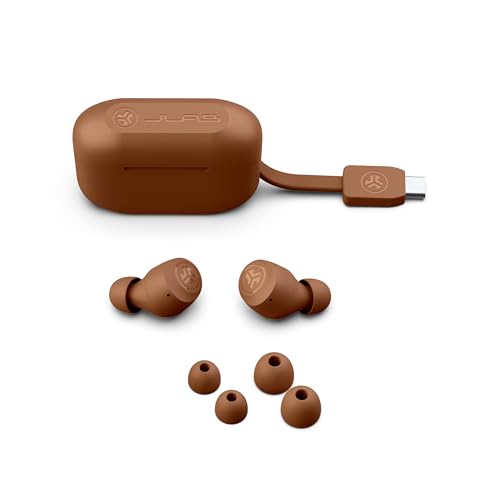 JLab, Go Air Pop+ Tones, True Wireless Earbuds, Bluetooth, Dual Connect, EQ3 Sound, 1615 C - color: C-1615 C, style: Tones+