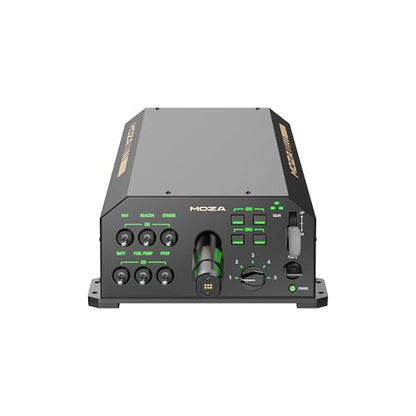 MOZA AY210 Force Feedback YOKE Base Flight Simulator FFB Controls, Black | 9Nm Torque, 210N Push Force, High-strength Steel, 150mm Travel Distance, Programmable Switch Panel
