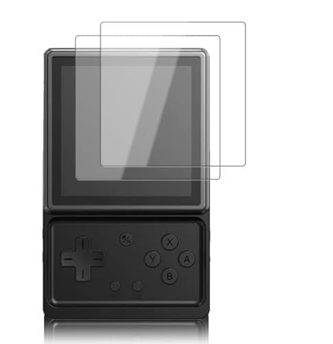 2-Pack Screen Protector for Anbernic RG Rotate 3.5 inch handheld game console, KONXISA Tempered Glass handheld game console Screen Protector, 9 Hardness HD Clear Anti-Scratch Bubble-Free Protective Film