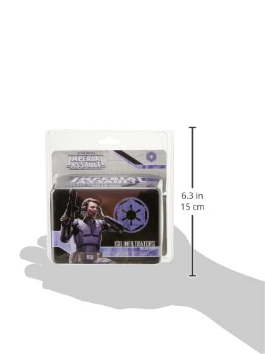Star Wars Imperial Assault Board Game ISB Infiltrators VILLAIN PACK - Epic Sci-Fi Miniatures Strategy Game for Kids and Adults, Ages 14+, 1-5 Players, 1-2 Hour Playtime, Made by Fantasy Flight Games - size: Villain Pack, style: ISB Infiltrators