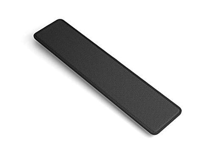 GLORIOUS Wrist Pad/Rest - Full Standard Size - Black - Mechanical Keyboards, Stitched Edges, Ergonomic | 17.5x4 inches | 25mm/1in Thick (GWR-100) Full Size (Standard) - color: Black, size: Full Size