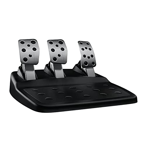 logitech G920 Dual-motor Feedback Driving Force USB Racing Wheel with Responsive Pedals for Xbox One (Renewed)
