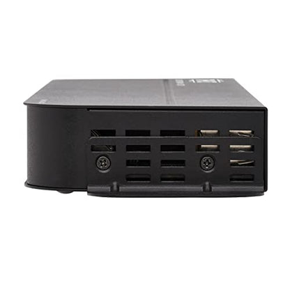 Tripp Lite 4 Port DisplayPort USB KVM Switch, Quad Port DP USB KVM Switch, 4K 60 Hz, HDR, HDCP 2.2, DP 1.4, USB 3.0 Cables, Black (B005-DPUA4)
