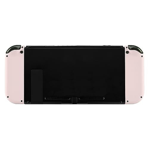 eXtremeRate DIY Replacement Shell Buttons for Nintendo Switch & Switch OLED, Cherry Blossoms Pink Housing Case with Full Set Button for Joycon Handheld Controller [Only the Shell, NOT the Joycon] - color: Cherry Blossoms Pink