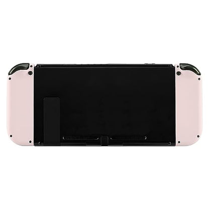 eXtremeRate DIY Replacement Shell Buttons for Nintendo Switch & Switch OLED, Cherry Blossoms Pink Housing Case with Full Set Button for Joycon Handheld Controller [Only the Shell, NOT the Joycon] - color: Cherry Blossoms Pink