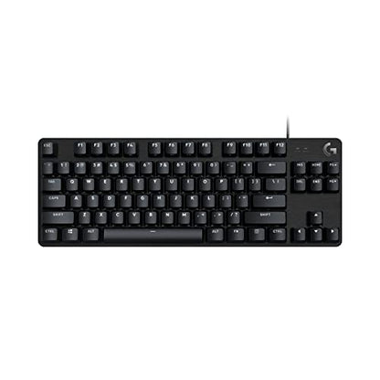 Logitech G413 TKL SE Mechanical Gaming Keyboard - Black | Tactile switches, anti-ghosting, compatible with Windows and macOS, compact design - size: TKL