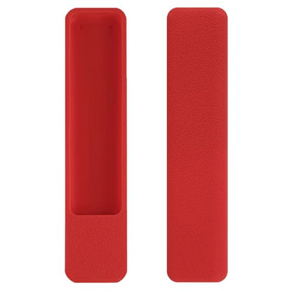 Protective Silicone Case for Sony RMF-TX600U RMF-TX500U Remote Control | Remote Cover for Sony MF-TX500E RMF-TX600E Smart TV Remote Sleeve Skin Waterproof, Anti-slip (Red) - color: Red