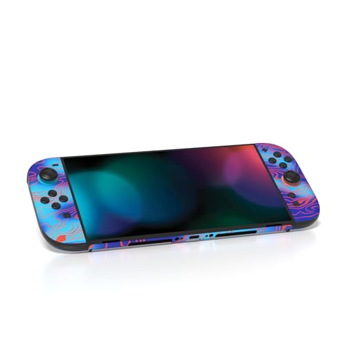 PlayVital for Nintendo Switch 2 Skin Full Set (2-Pack) - Protective Vinyl Decal Stickers for Switch 2 Console, Joycons, Handle Grips & Dock | No Residue, Anti-Scratch - Damascuscamo - color: Damascuscamo