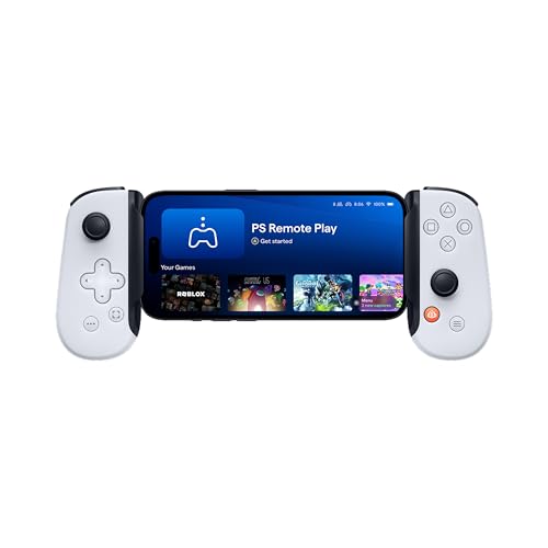BACKBONE One Mobile Gaming Controller for iPhone 14 & Older (PlayStation Edition) Lightning - 2nd Gen - Phone Controller, Play Xbox, PlayStation & More - color: PlayStation Edition, size: Lightning Gen 2