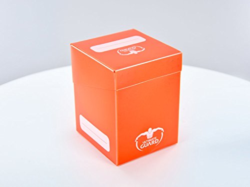 Deck Box (100 Cards), Orange - color: Orange