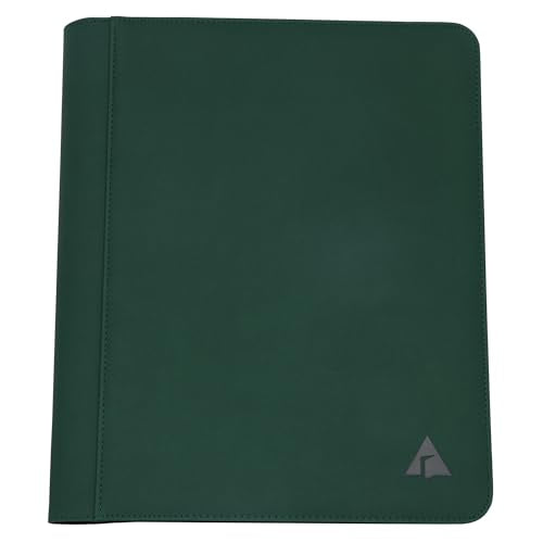 Top loader Binder, Holds 504 Top loaders, 9-Pocket Top Loader Binders with Sleeves for TCG & Sports Cards in 3'' x 4'' Top loaders -Green - color: Green