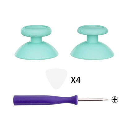 eXtremeRate Replacement 3D Joystick for Nintendo Switch 2 Pro Controller, Left Right Analog Stick Thumbsticks with Screwdriver Tools for Switch 2 Pro Controller, Multi-Colors Options - Misty Green - color: Misty Green