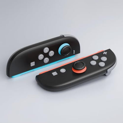 eXtremeRate DIY Replacement Full Set Buttons for Joycon 2, Custom ABXY Direction Keys Dpad + - C Home Capture Release L R ZR ZL Trigger Buttons for Nintendo Switch 2 Controller - New Hope Gray - color: New Hope Gray
