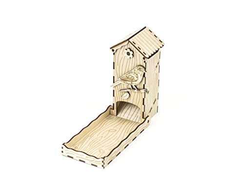 Chickadee Dice Tower | Compact folding dice tower | Standalone dice tower or a replacement for the dice tower in the Wingspan board game
