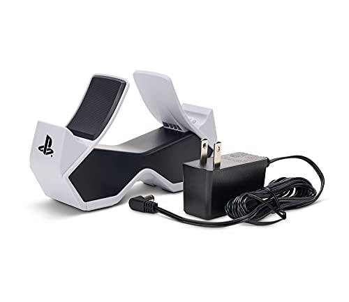PowerA Twin Charging Station for Dualsense Wireless Controllers, Dualsense Controller Charging, Charge, Sony PlayStation, PS5, Officially Licensed - PlayStation 5 - style: Dual Charging
