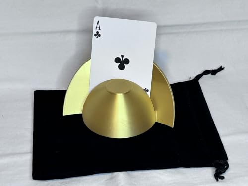 Hands-Free Playing Card Holder for Seniors with Limited Dexterity from Arthritis, Parkinson's, Stroke Recovery Comes with Carry Pouch.