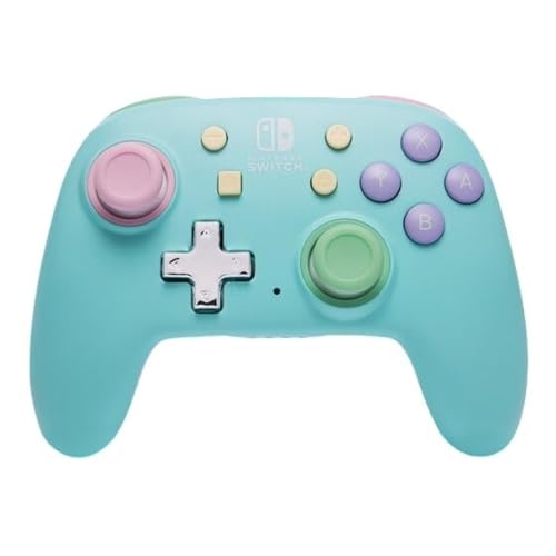 PowerA Nano Enhanced Wireless Controller for Nintendo Switch - Spring Dream, Compact, Smaller, Portable - color: Spring Dream