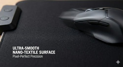 RGB Mouse Pad, XXL Large Gaming Pad 35.43" x 15.75", Desk Mat for Office & Home