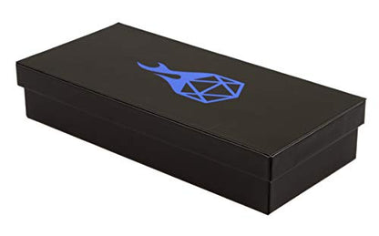 Forged Dice Co. Citadel 3-in-1 Dice Tray with Removable Tower and Storage - Perfect for RPG and Tabletop Gaming - color: Blue