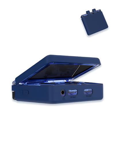 Silicone Case for Anbernic RG35XXSP Retro Handheld Game Console 3.5 inch,Full Body Soft Silicone Handheld Game Console Drop-Proof Protector Case with Shockproof,Non-Slip,Anti-Collision,Blue. - color: Blue