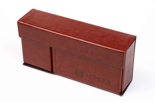 TOYGER DeckSlimmer (Deck Box) (Brown) trading card case, trading card holder, card storage - color: Brown