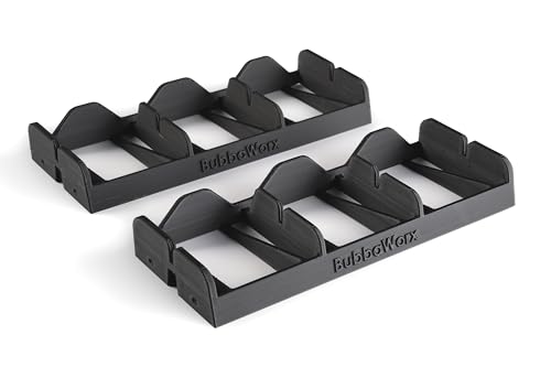 Card Holding Organizer for Catan Game, 6 Stacks of Cards, 3x15 inches, Non-Slip tabs, Made in The USA