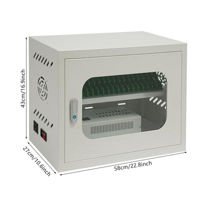 Rechargeable Mobile Phone Charging Cabinet,20 Slots Cell Phones Charging Station Portable Cellphone Charging Cart with Combination Lock, for Students and Employees, Tourists (20Slots) - size: 20Slots