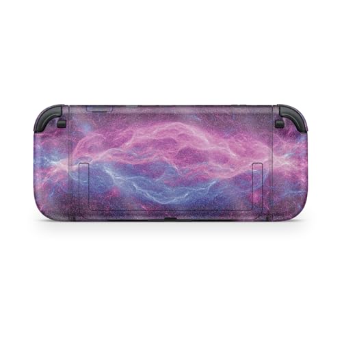 Glossy Glitter Gaming Skin Compatible with Nintendo Switch 2 Console Only - Raw Energy - Premium 3M Vinyl Protective Wrap Decal Cover - Easy to Apply | Crafted in The USA by MightySkins - color: Raw Energy, size: Switch 2 Console Skin Only, style: Glossy