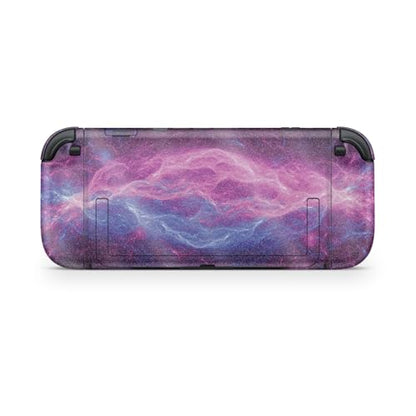 Glossy Glitter Gaming Skin Compatible with Nintendo Switch 2 Console Only - Raw Energy - Premium 3M Vinyl Protective Wrap Decal Cover - Easy to Apply | Crafted in The USA by MightySkins - color: Raw Energy, size: Switch 2 Console Skin Only, style: Glossy