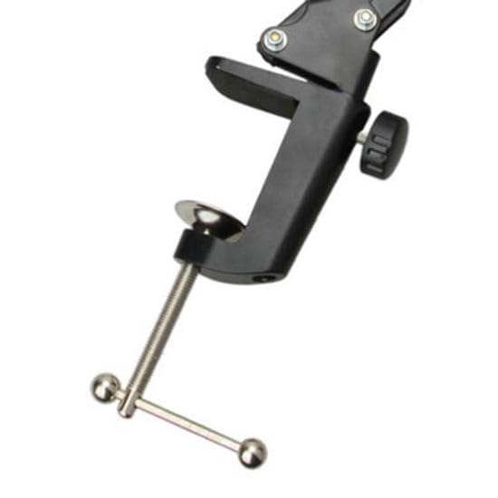 TECHTONGDA Microphone Mounting Bracket Desk Mic Arm Microphone Stand with Desk Mount Mic Suspension Boom for Live Streaming, Gaming, Podcasting, Radio