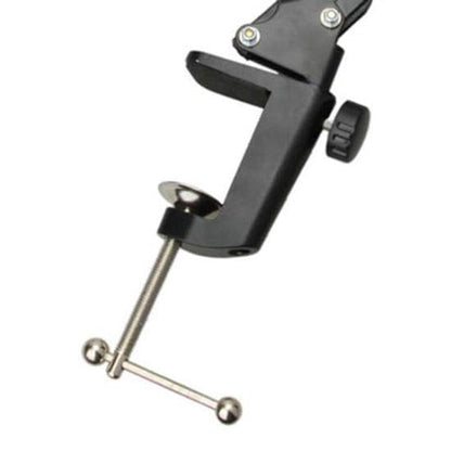 TECHTONGDA Microphone Mounting Bracket Desk Mic Arm Microphone Stand with Desk Mount Mic Suspension Boom for Live Streaming, Gaming, Podcasting, Radio