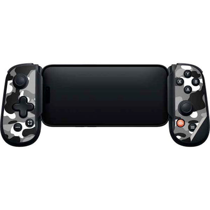 Skinit Decal Gaming Skin Compatible with Backbone One for iPhone Game Controller - Neutral Street Camo Design - color: Grey - CAMBPE03