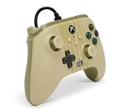 PowerA Enhanced Wired Controller for Xbox Series X|S - Desert Ops, Officially Licensed for Xbox - color: Desert Ops