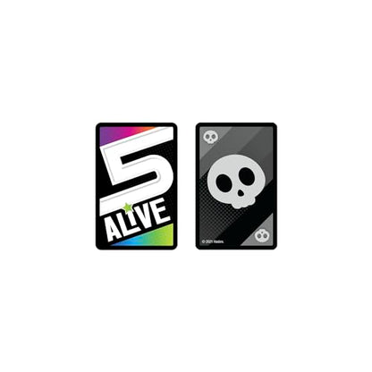 Hasbro Gaming 5 Alive Card Game, Fast-Paced Game for Kids and Families, Easy to Learn, 2 to 6 Players, Fun Summer Activities, Vacation Travel Essentials, Ages 8+ - size: 3.62 inches x 5.62 inches x 0.1 inches