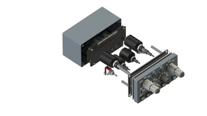 SYDYSOSO Cockpit Simulator 737X MCP + Dual EFIS Panels with Stand – Modular Flight Simulator Control Bundle, 1:1 Scale Desktop Cockpit Setup