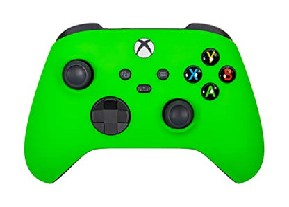 Xbox One Series X S Custom Soft Touch Controller - Soft Touch Feel, Added Grip, Neon Green Color - Compatible with Xbox One, Series X, Series S - color: GREEN XS