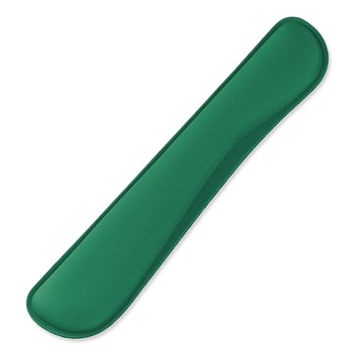 Office Ergonomic Memory Foam Computer Mouse and Keyboard Wrist Rest pad Support Carpal Tunnel, Wrist Rest for Keyboard and Mouse, Wrist Support Set - color: Dark Green, style: Keyboard wrist pad