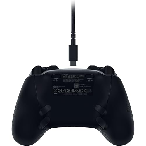 Razer Wolverine V3 Pro Wireless Gaming Controller: Licensed for Xbox Series X|S, Xbox One, Windows PC - 6 Remappable Buttons - Fast Triggers - Customizable Thumbsticks - Wired Tournament Mode - Black - color: Black