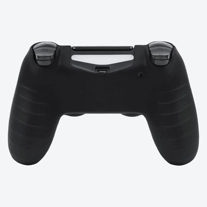 RALAN Tiger HeadDesign Controller Skin Cover with 2 Thumb Grips Compatible with PS4/Playstation 4 Slim/Pro Controller - color: Tiger Head Black Red