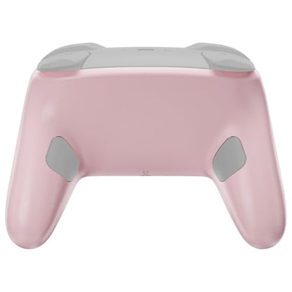 eXtremeRate Bottom Shell for Nintendo Switch 2 Pro, Cherry Blossoms Pink | Custom DIY Rear Back Plate Housing Replacement Cover Case for Nintendo Switch 2 Pro Controller - color: Cherry Blossoms Pink