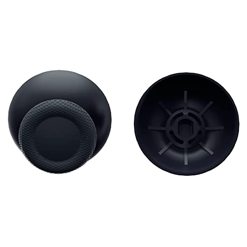 eXtremeRate Solid Black Replacement Thumbsticks for PS5 Controller, Custom Analog Stick Joystick Compatible with PS5, for PS4 All Model Controller - Controller NOT Included - color: Solid Black