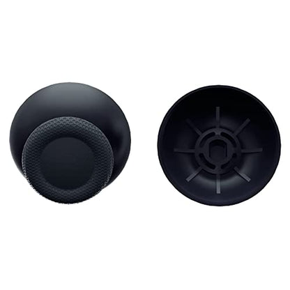 eXtremeRate Solid Black Replacement Thumbsticks for PS5 Controller, Custom Analog Stick Joystick Compatible with PS5, for PS4 All Model Controller - Controller NOT Included - color: Solid Black