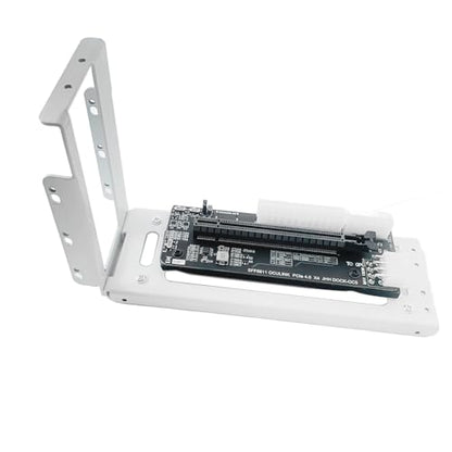 JMT M.2 M-Key to PCIE 4.0X4 SFF 8611 External Graphics Card Stand Bracket Compatible with Oculink/M.2 NVMe Laptop eGPU GDP NUC (Dock-OC5 + Metal Case) - color: DOCK-OC5 + Metal Case