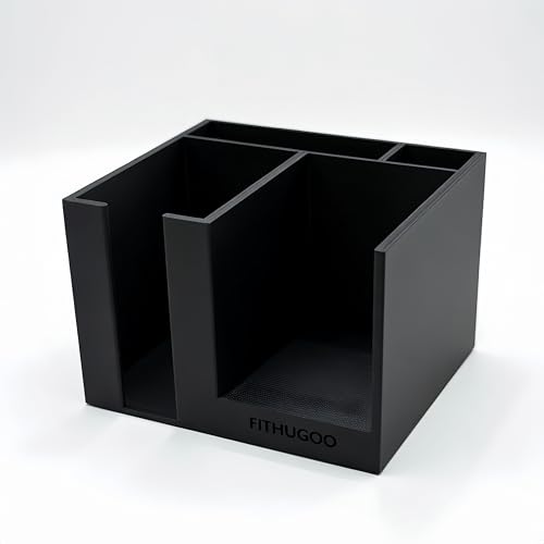 Toploader Dispenser & Penny Sleeve Holder - Dual Compartment Holds 500 Penny Sleeves & up to 100 Top Loaders