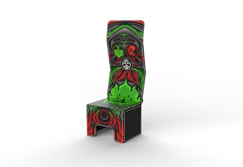 Vault- TCG/MTG 100+ Card Color Combo Deck Box (Black/Red/Green) - color: Black/Red/Green