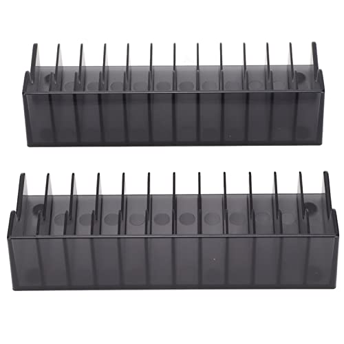 Estink Game Card Storage Stand 24-Slot ABS Tabletop Display Rack | Durable plastic , holds 12 cartridges and 12 discs, compact media shelf, fits Switch and Lite gaming setups,