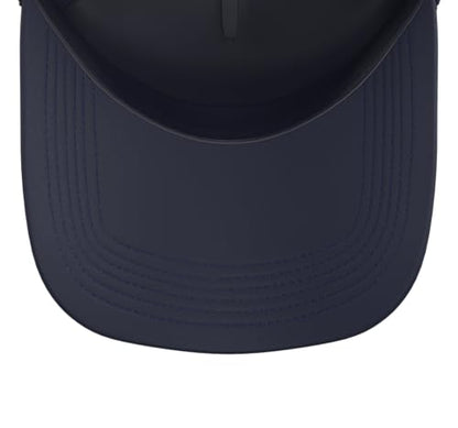 Escape Room Game Lockpicking Puzzle Room Exit Game Trucker Hat with Adjustable Mesh Back - color: Navy Blue