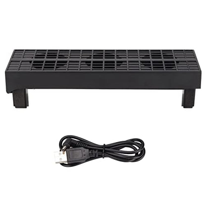 Cooling Fan for PS4 Slim, Game Console Host Cooler Dual Modes Working - Auto and Turbo, USB 5V Powered External USB Cooler, Quiet