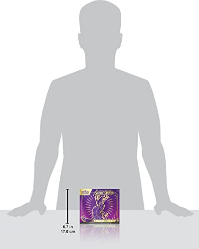 Pokémon TCG: Scarlet and Violet Elite Trainer Box - Miraidon Purple (1 Full Art Promo Card, 9 Boosters and Premium Accessories) - color: Miraidon Purple